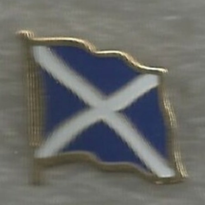 Scotland Saint Andrews Cross Flag Lapel Pin