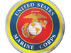 U.S. Marine Corps Acrylic Auto Emblem