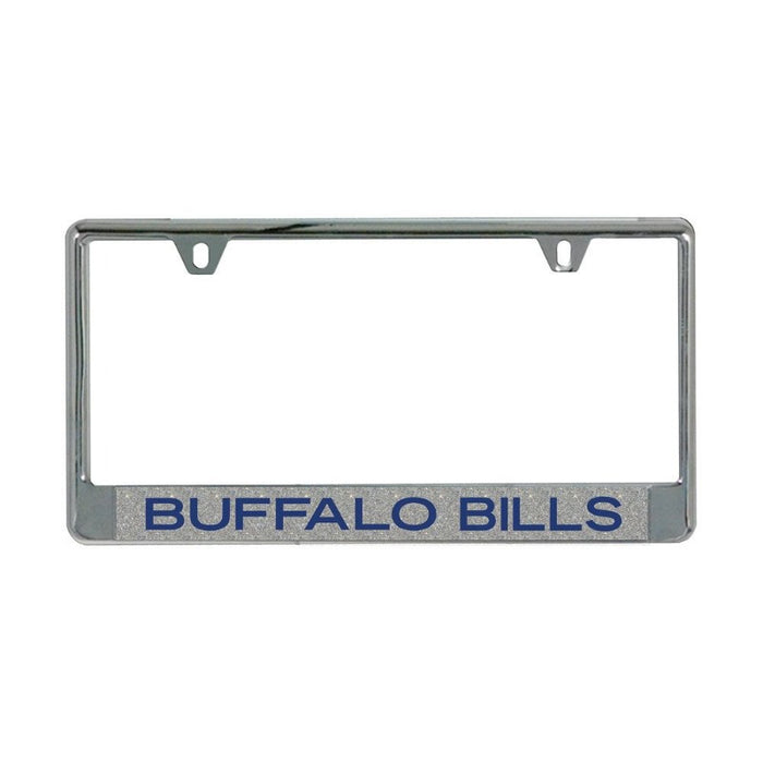 Buffalo Bills Glitter Metal License Plate Frame
