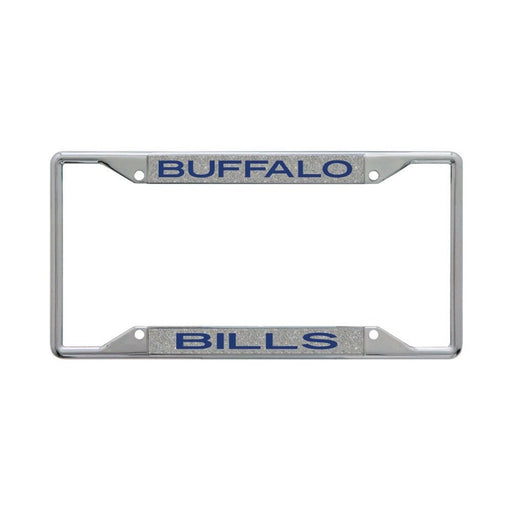 Buffalo Bills Metal Glitter License Plate Frame