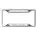 Buffalo Bills White Metal License Plate Frame