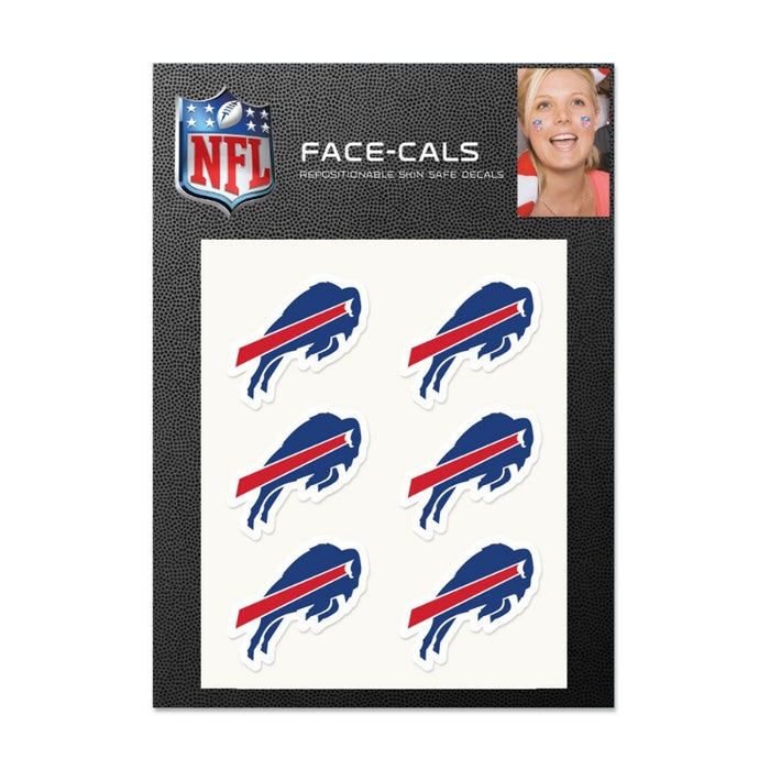 Buffalo Bills Face Decal Pack