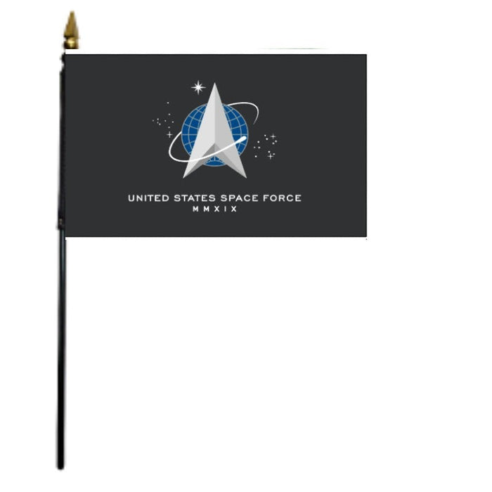 4x6" Space Force Stick Flag