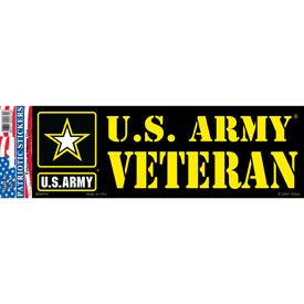 US Army Veteran Bumper Sticker