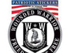 Wounded Warrior Circle Sticker