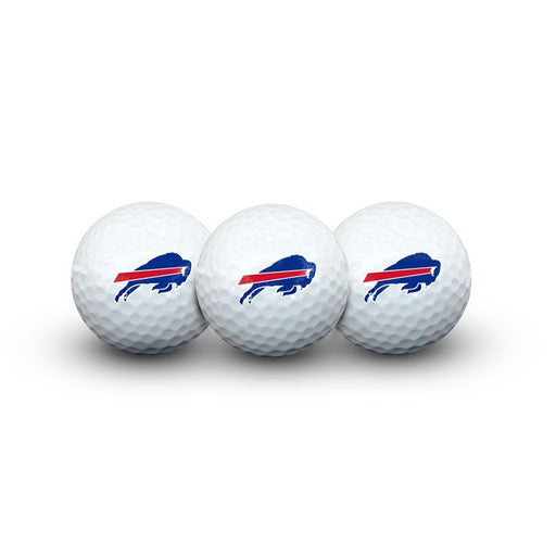 Buffalo Bills 3 Golf Balls In Clamshell