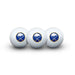 Buffalo Sabres 3 Golf Balls In Clamshell
