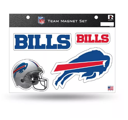 Buffalo Bills Team 4-Pack Magnet Set