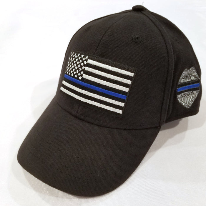 Thin Blue Line Police Support Hat