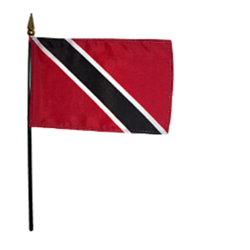 4x6" Trinidad & Tobago Stick Flag