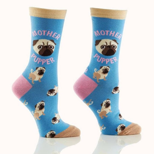 Mother Pupper Women's Crew Socks