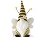Striped Sitting Bee Gnome Plush Figure