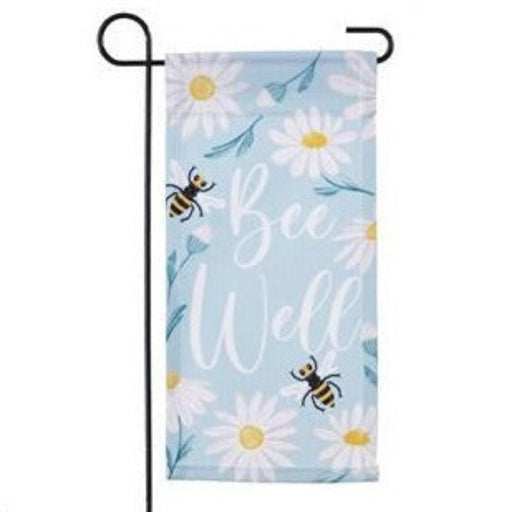 Bee Well Garden Flag w/ Mini Stand