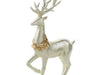 Leg Up Gold Wreath Reindeer Figurine