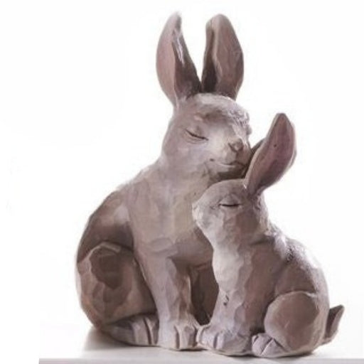 Rabbit Animal Family Figurine