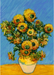 Van Gogh's Sunflowers Garden Flag