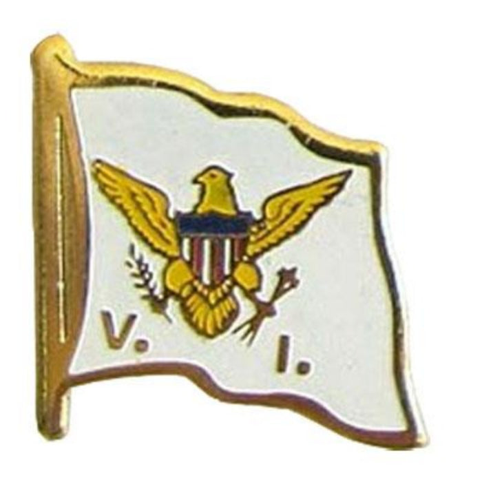 US VIRGIN ISLANDS FLAG LAPEL PIN